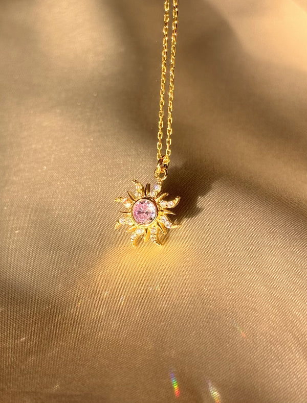 Sun Princess Pendant Necklace ✨