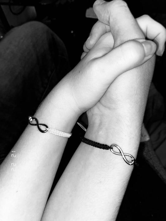 Infinity matching Bracelets Set of 2
