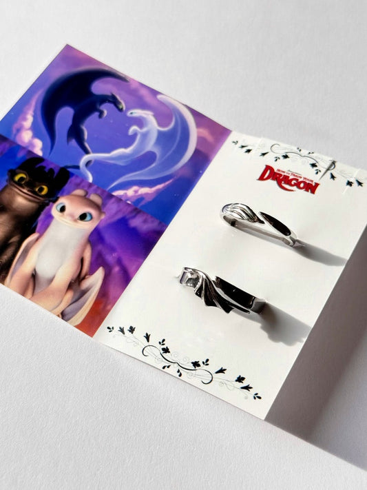 Night Fury & Light Fury Rings