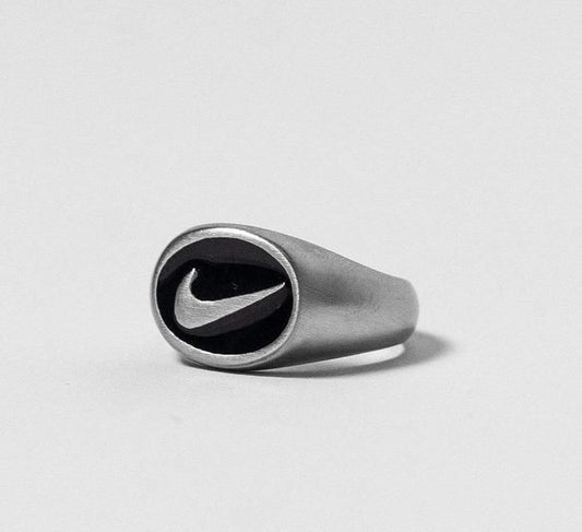 Nike swoosh signet ring  | Adjustable Size