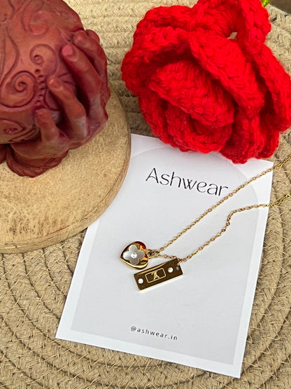 Heart & Clover Necklace