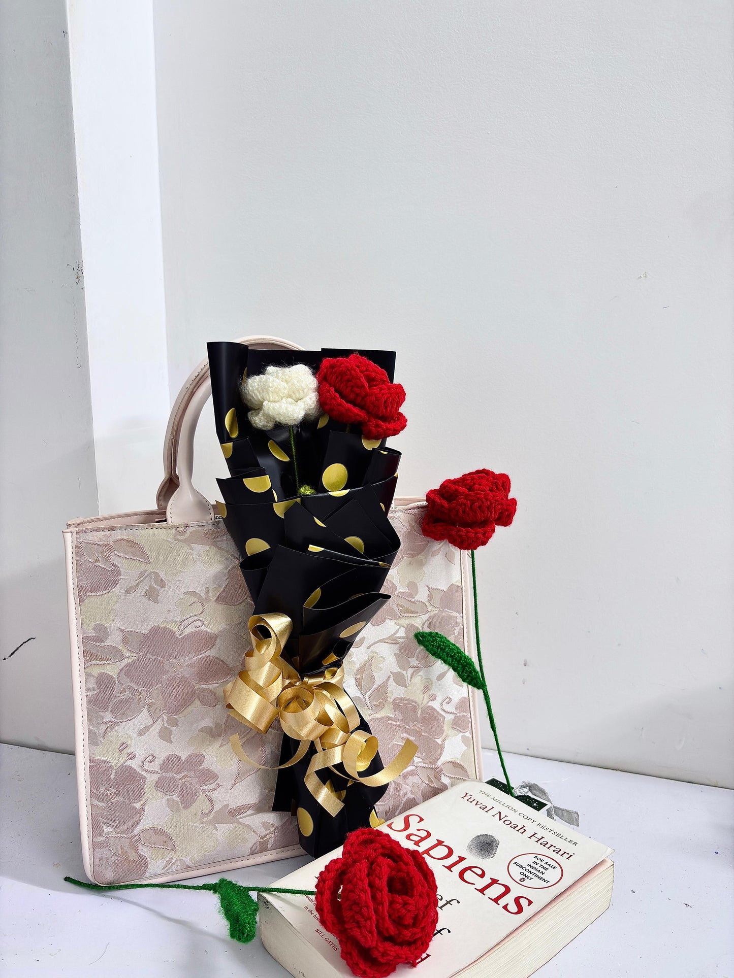 Rose Flower bouquet (Handmade)
