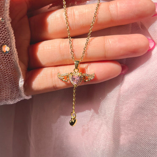 Wings Heart Pendant