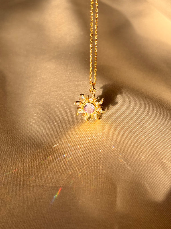 Sun Princess Pendant Necklace ✨