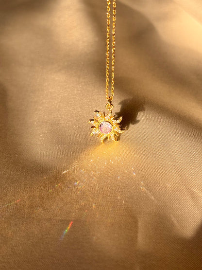 Sun Princess Pendant Necklace ✨