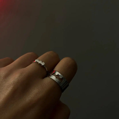 Batman & Cat-Women Matching Rings