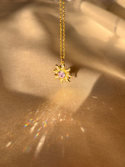 Sun Princess Pendant Necklace ✨