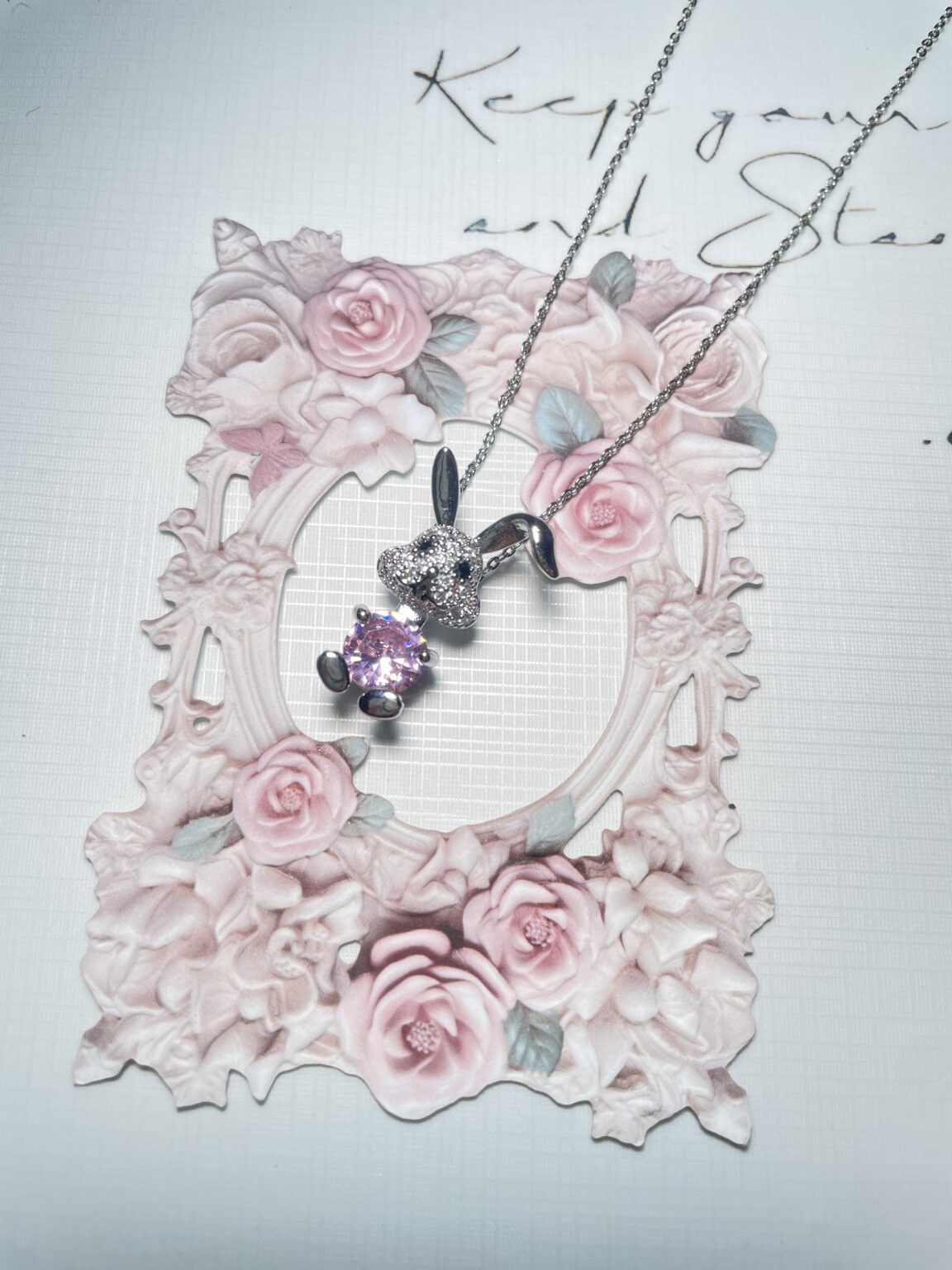 Ice Bunny Pendant