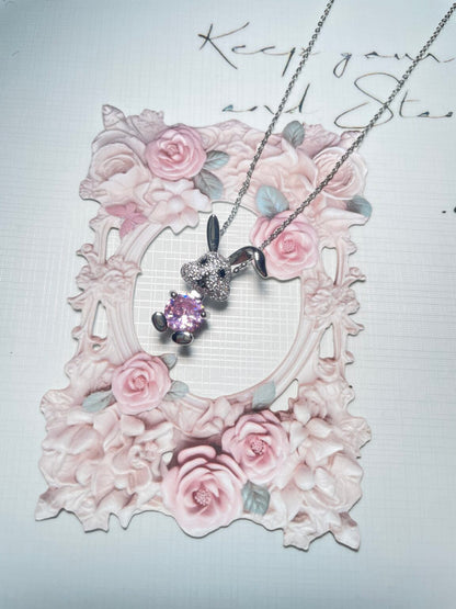 Ice Bunny Pendant
