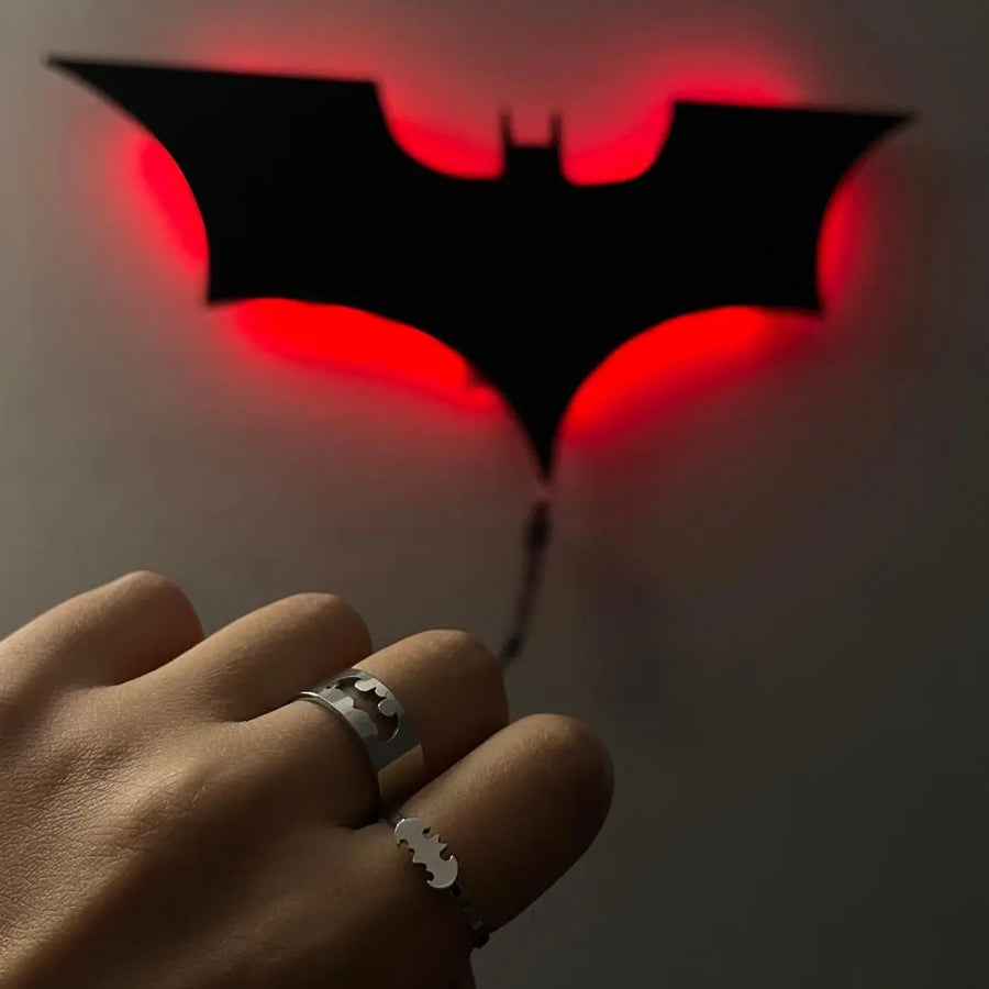 Batman & Cat-Women Matching Rings