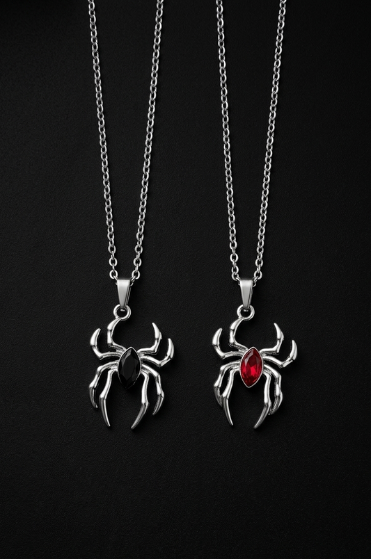 Spiderman & G-wen Matching Pendants