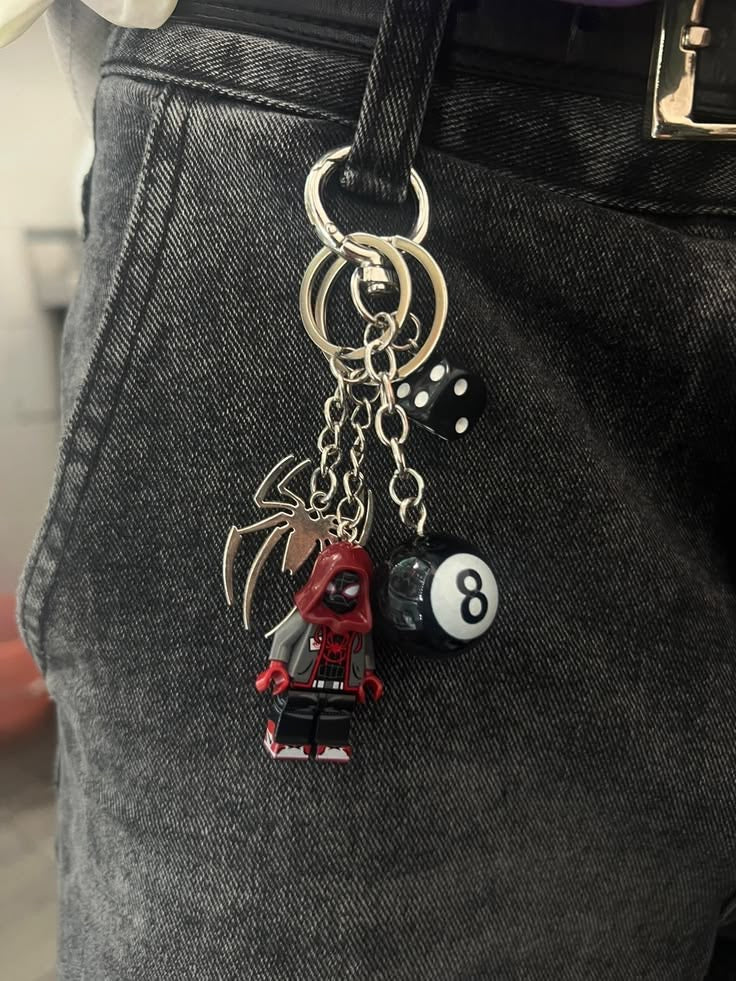 Miles morales Keychain (single)
