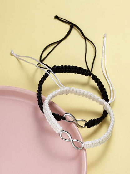 Infinity matching Bracelets Set of 2