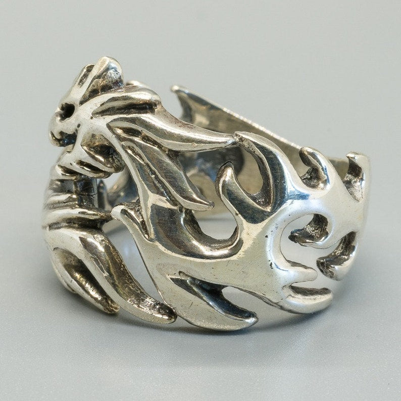 Chinese Dragon Cut-Out Ring
