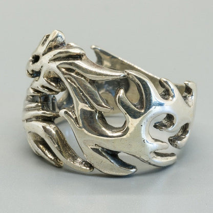 Chinese Dragon Cut-Out Ring
