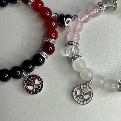 Spider-Man & Spider-Gwen Matching Bracelet